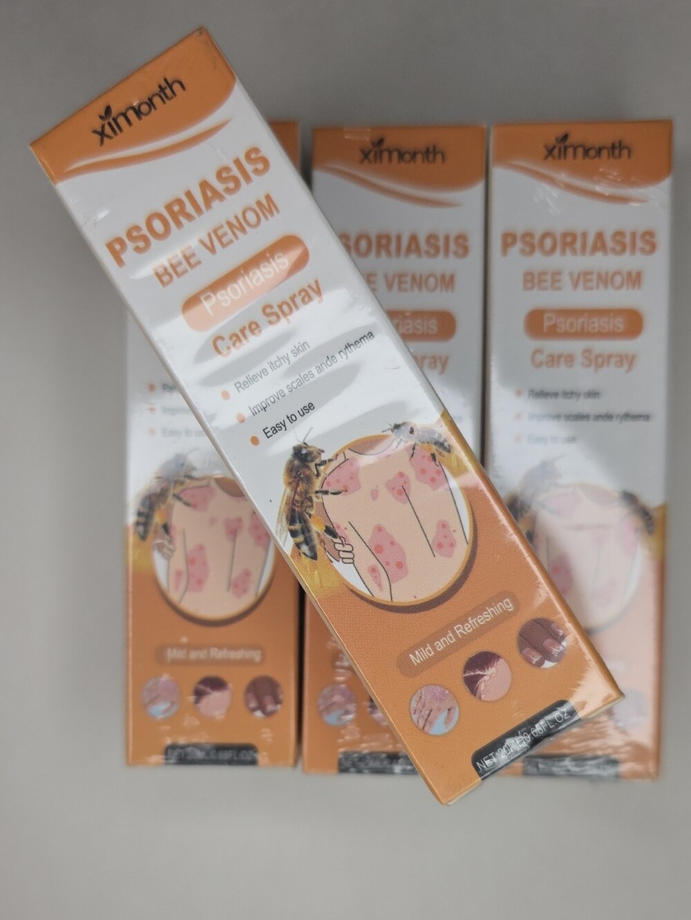 Xinorth Psoriasis Bee Venom Care Spray - Orange